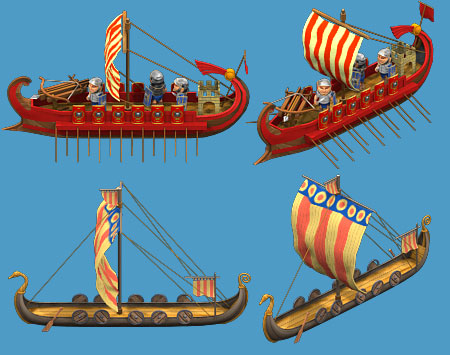 Ships in Totem Tribe